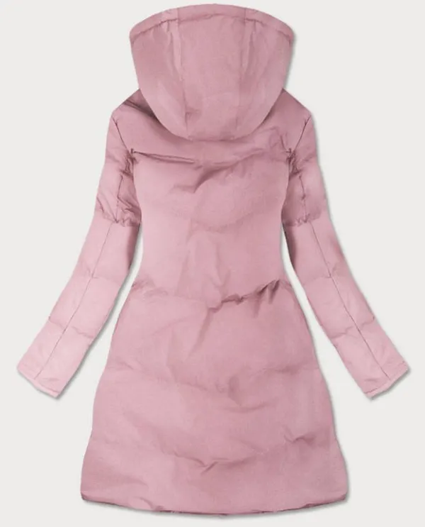 Pink stitch waterproof ladies jacket