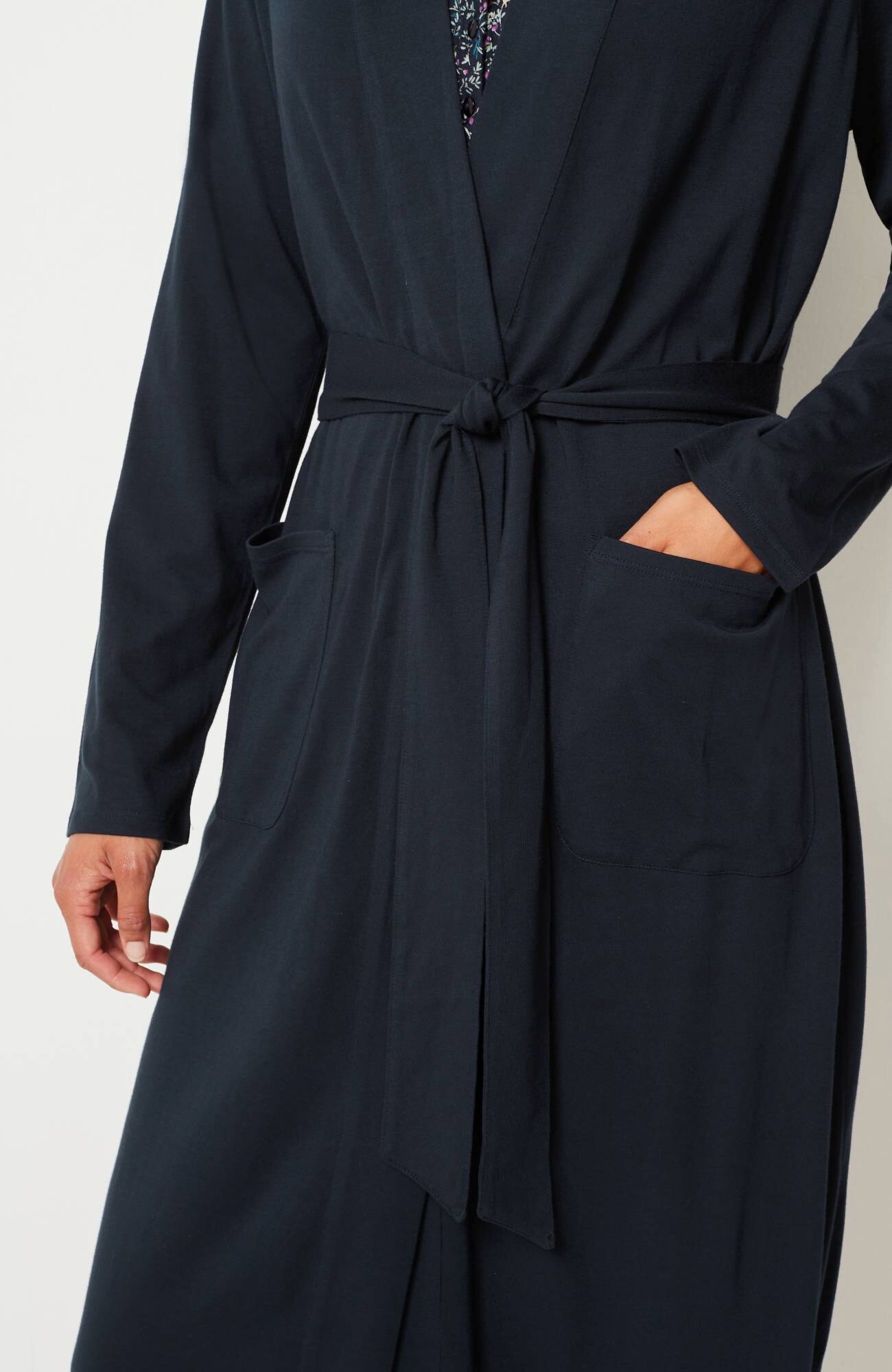 sleep ultrasoft patch-pocket robe