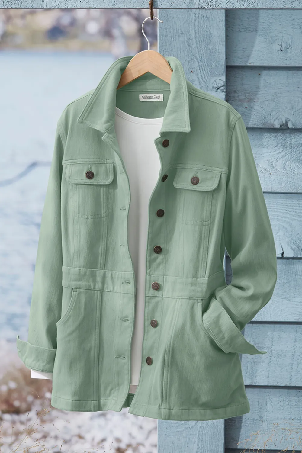 Urban Trails Knit Denim Jacket