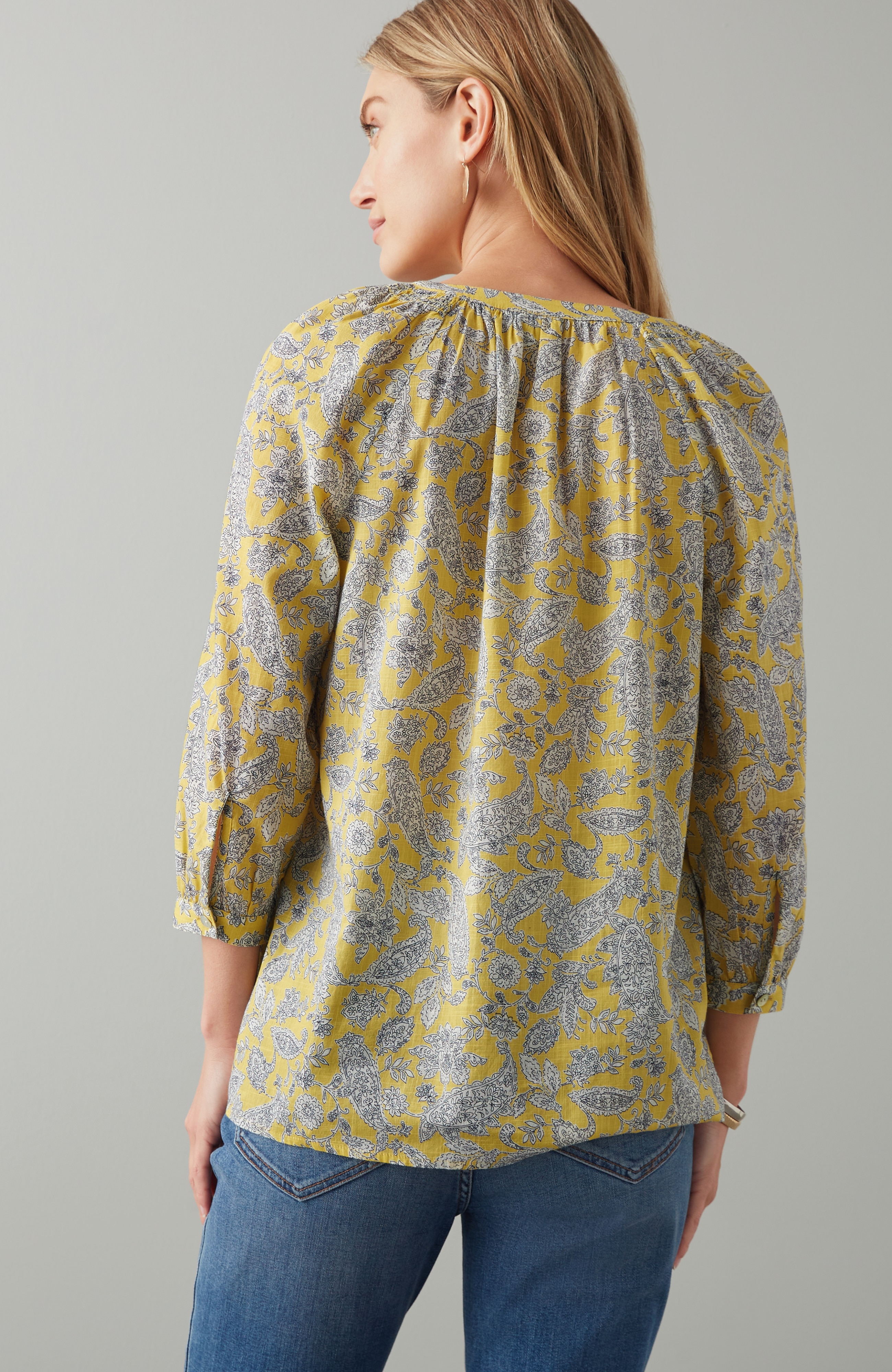 Cotton Voile Pullover Top