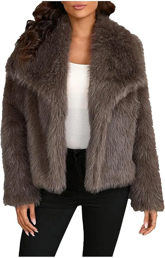 FAUX MONGOLIAN JACKET