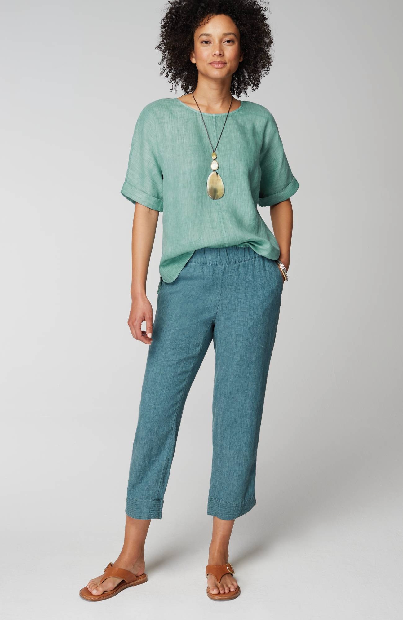 Pure Jill Relaxed Linen Popover