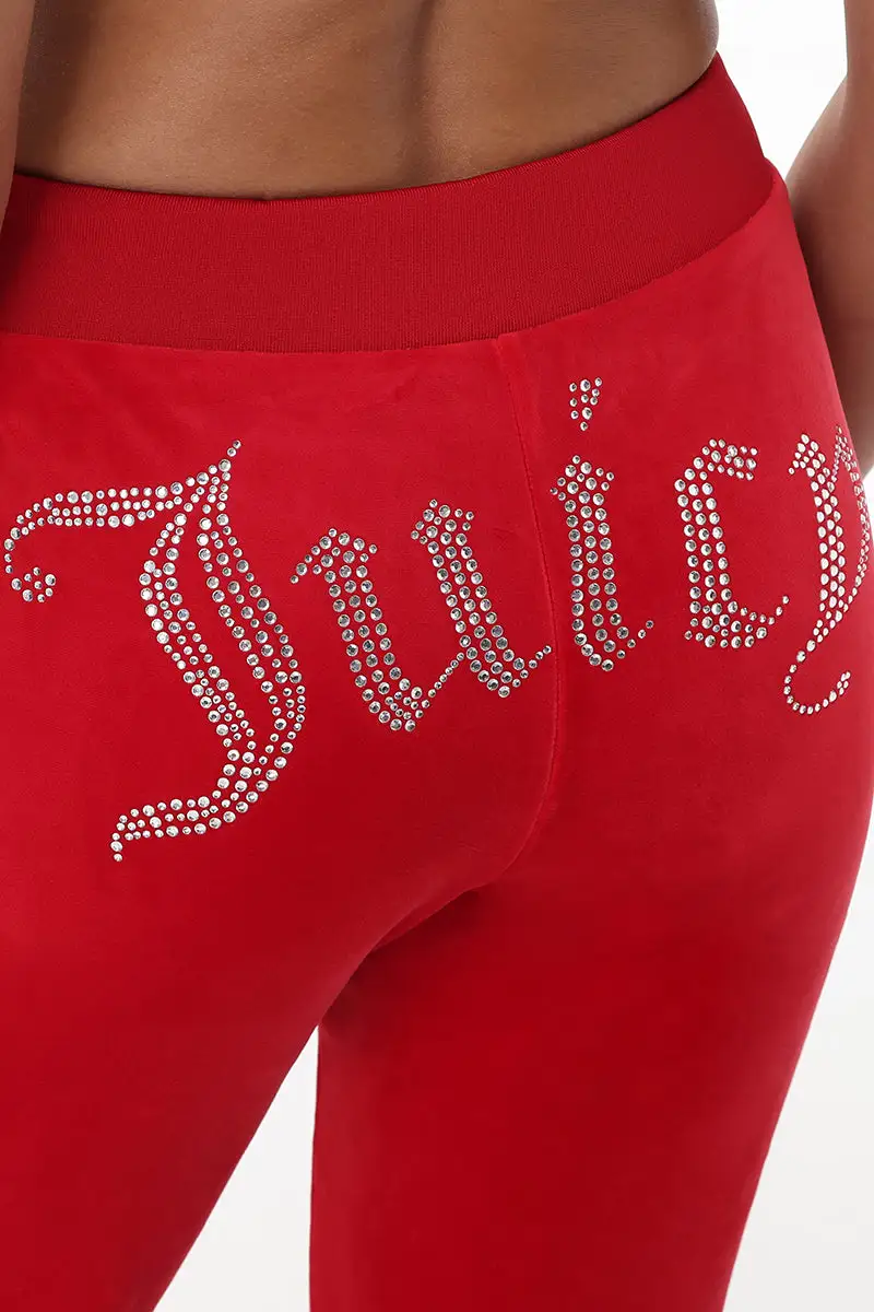 OG Big Bling Velour Track Pants
