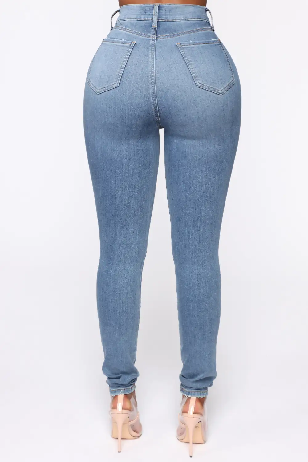 Flex Super High Rise Skinny Jeans - Light Wash