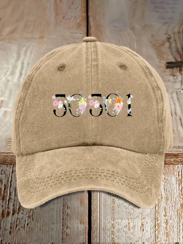 Unisex 50501 Print Baseball Cap