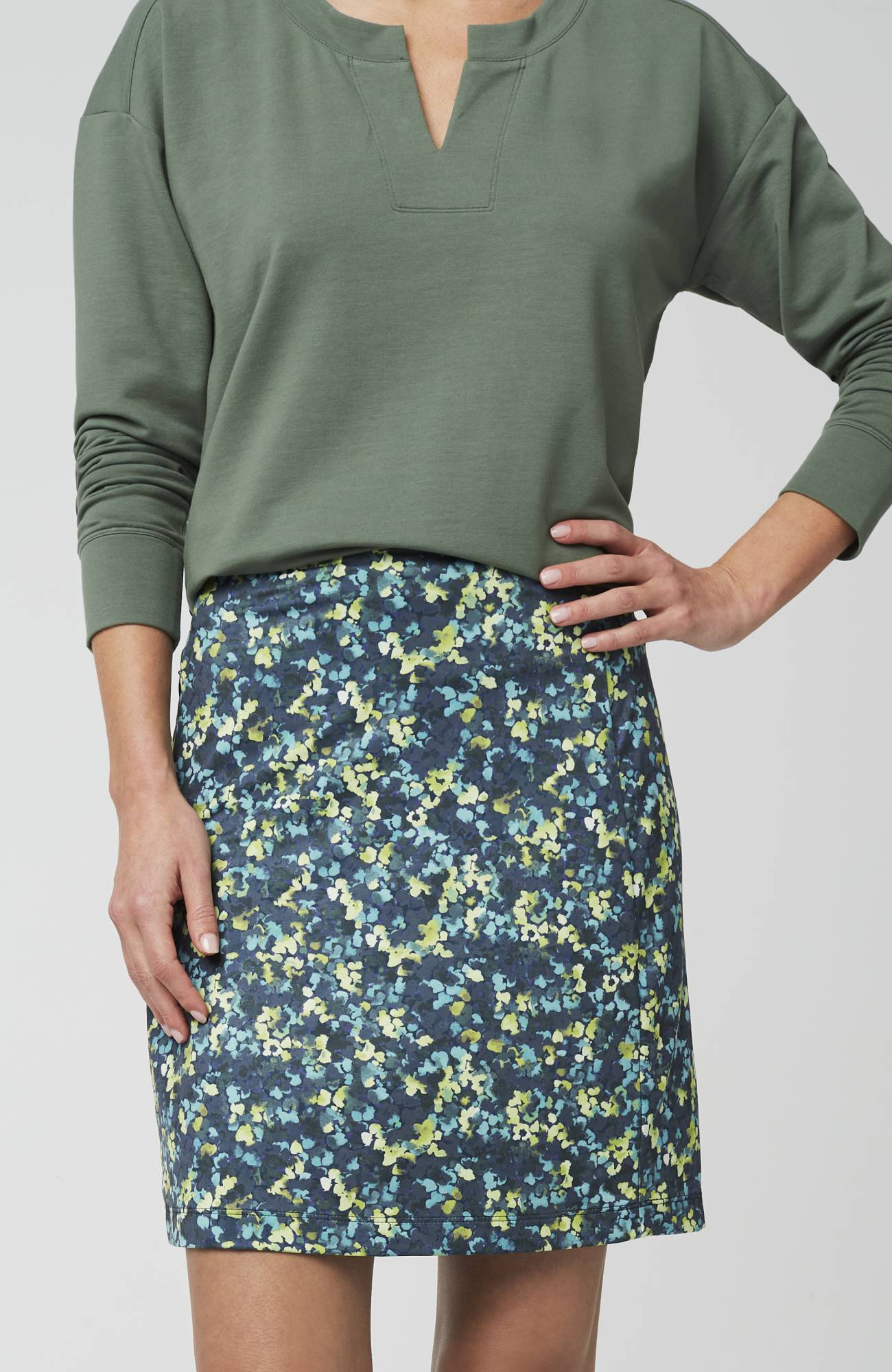 fit performance knit skort