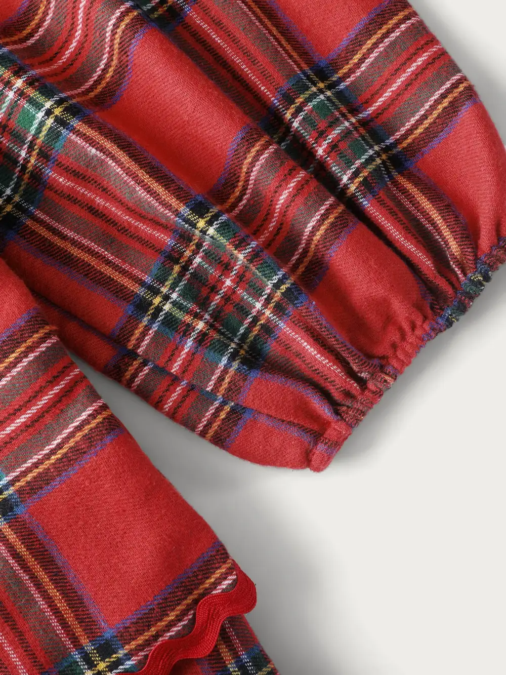 Sweet Holidays Ribbon Tiered Knee Dress