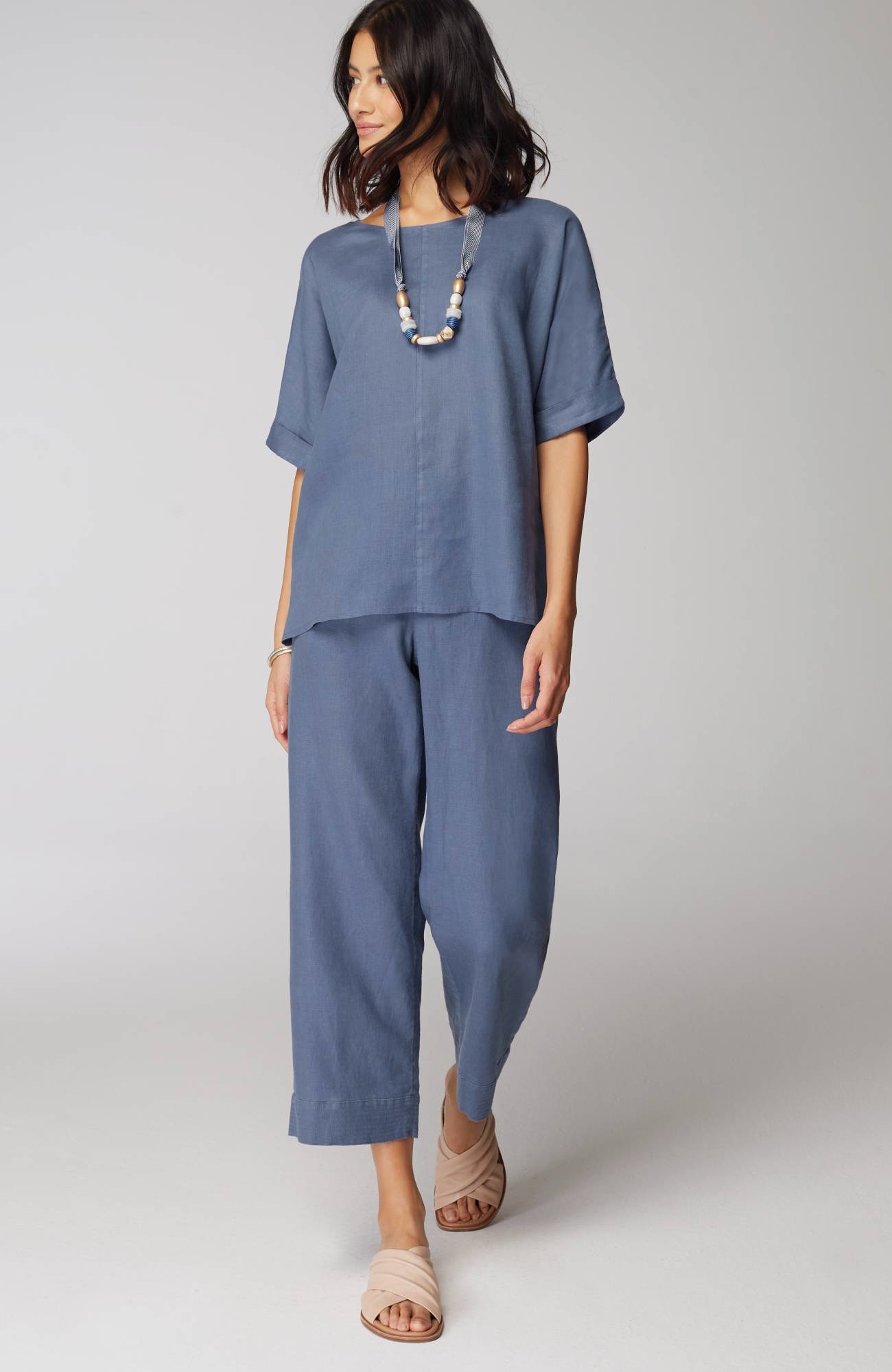 Pure Jill Relaxed Linen Popover