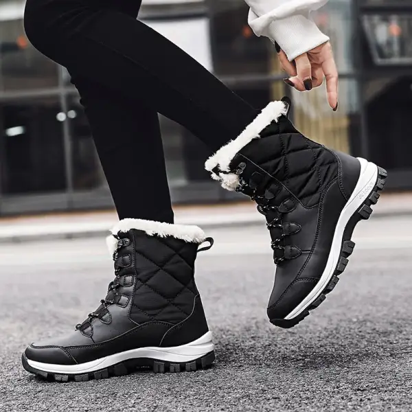 Cilool Ankle Boots Women Winter Shoes