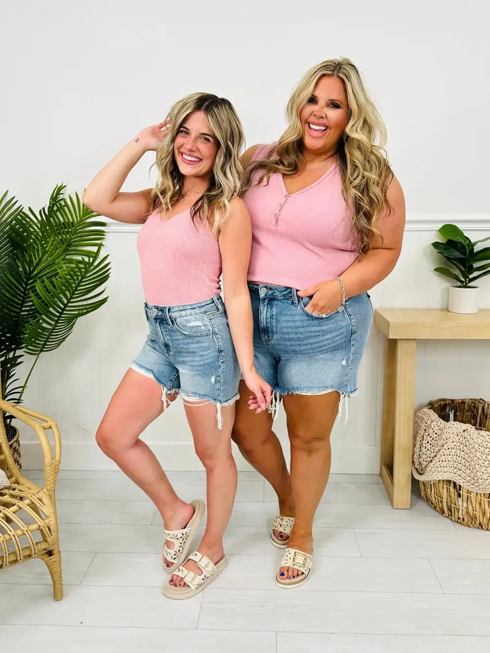 Judy Blue Chic & Sleek Cut Off Rigid Magic Shorts