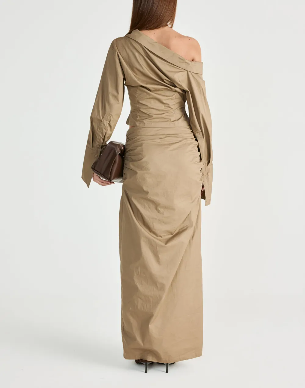 Three Dimensional Cut Breathable Skirt