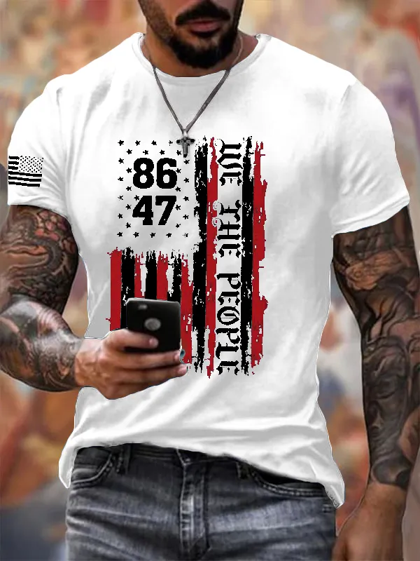 Men'S We The People Print T-Shirt