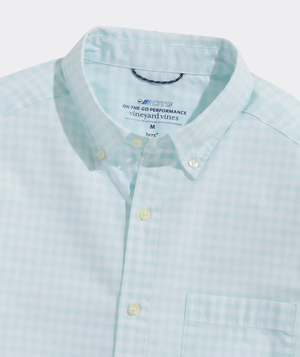 On-The-Go brrr° Gingham Shirt
