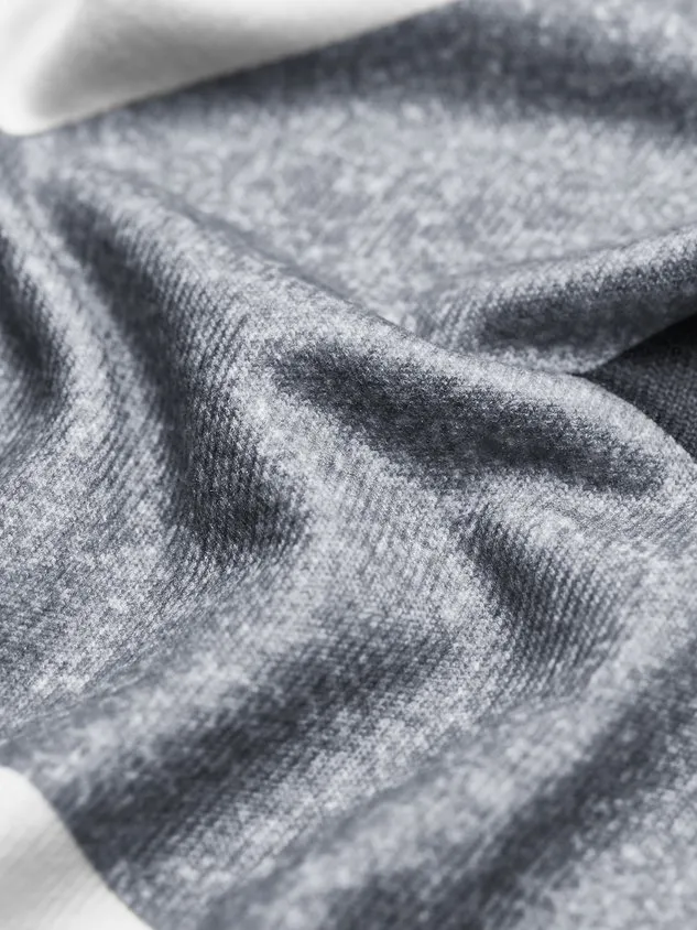 Daily Geometric Cotton Blends T-shirt