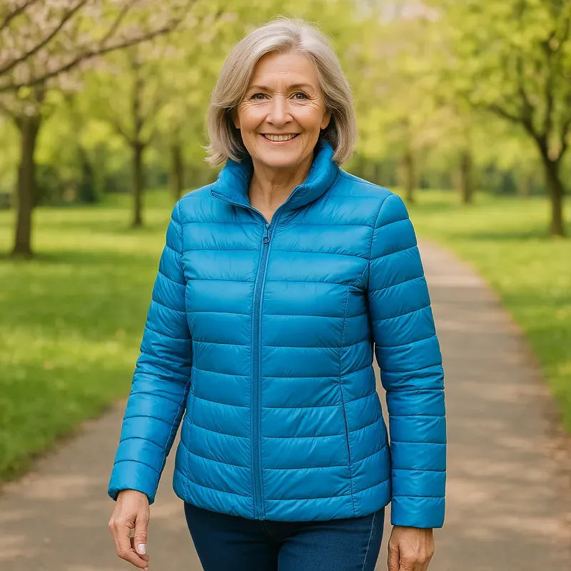 Ulla Lightweight Jacket | Heavenly Blue