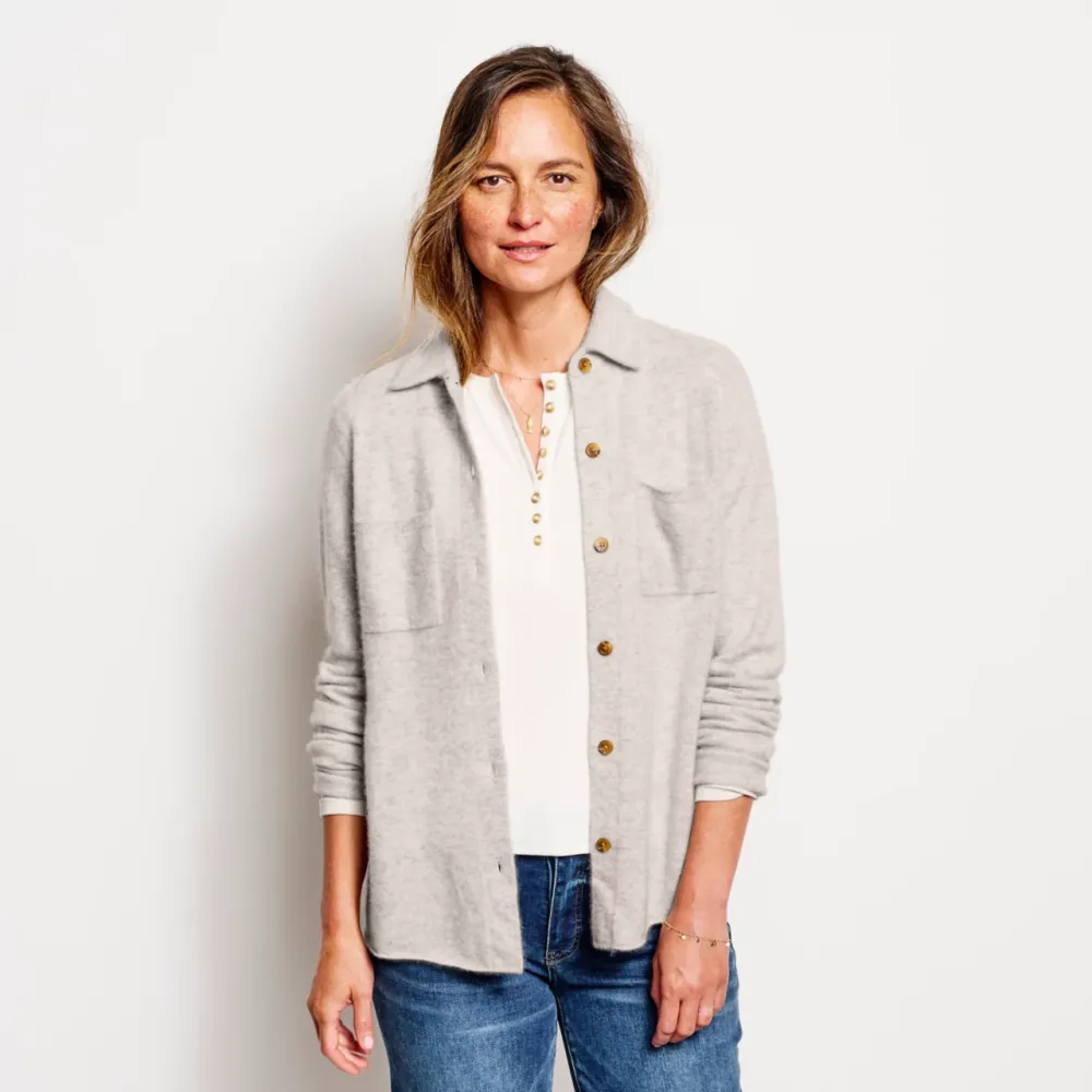 Boiled Cashmere Sweater Jacket