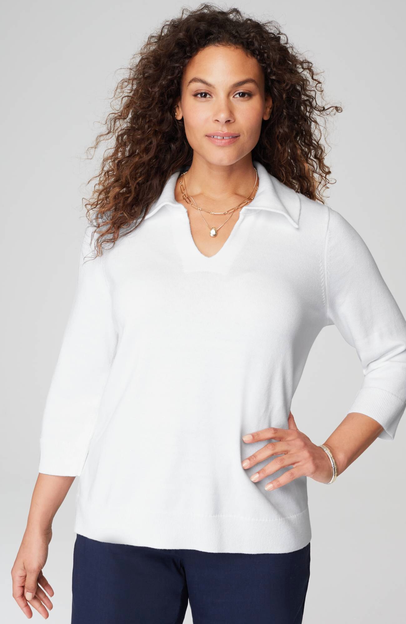 Collared Pullover Sweater