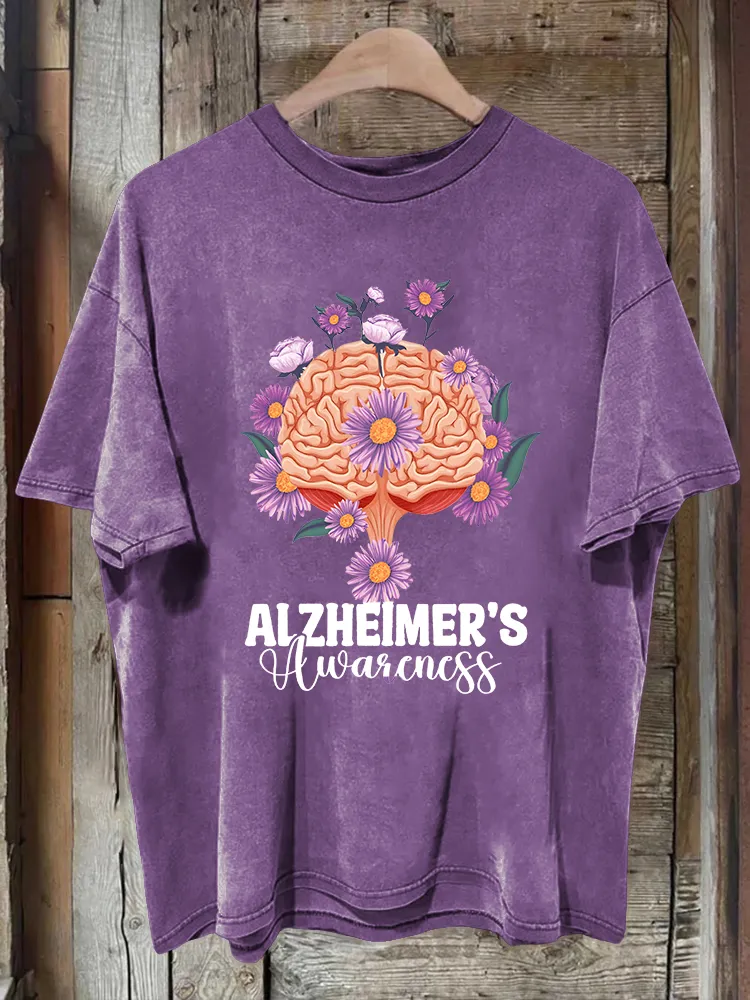 Men'S Alzheimer'S Awareaness T-Shirt