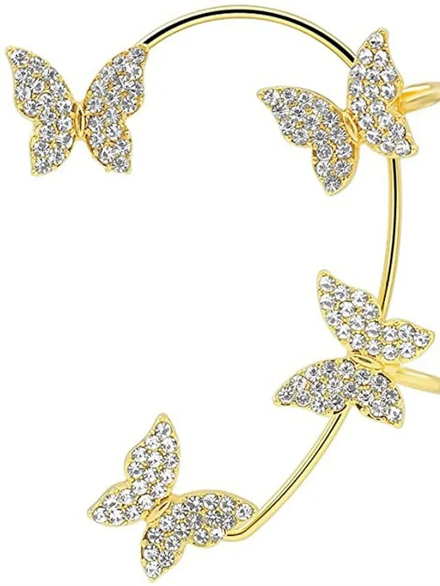 Women's Earring Fashion Street Butterfly Earring (one piece)