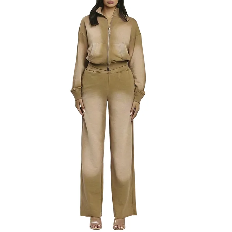 Women's Gradient Casual Two-Piece Set