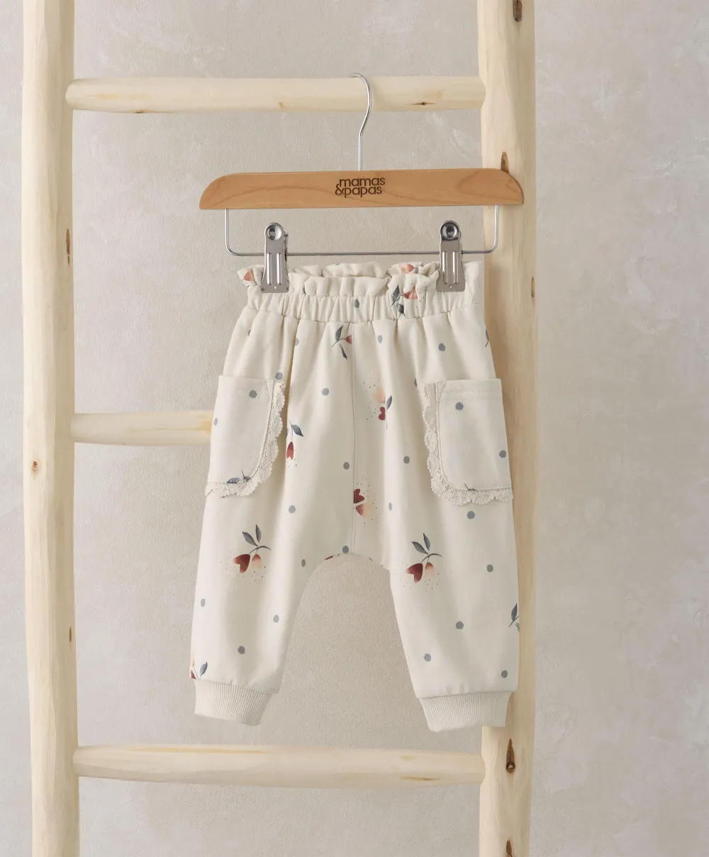 Floral Heart Joggers