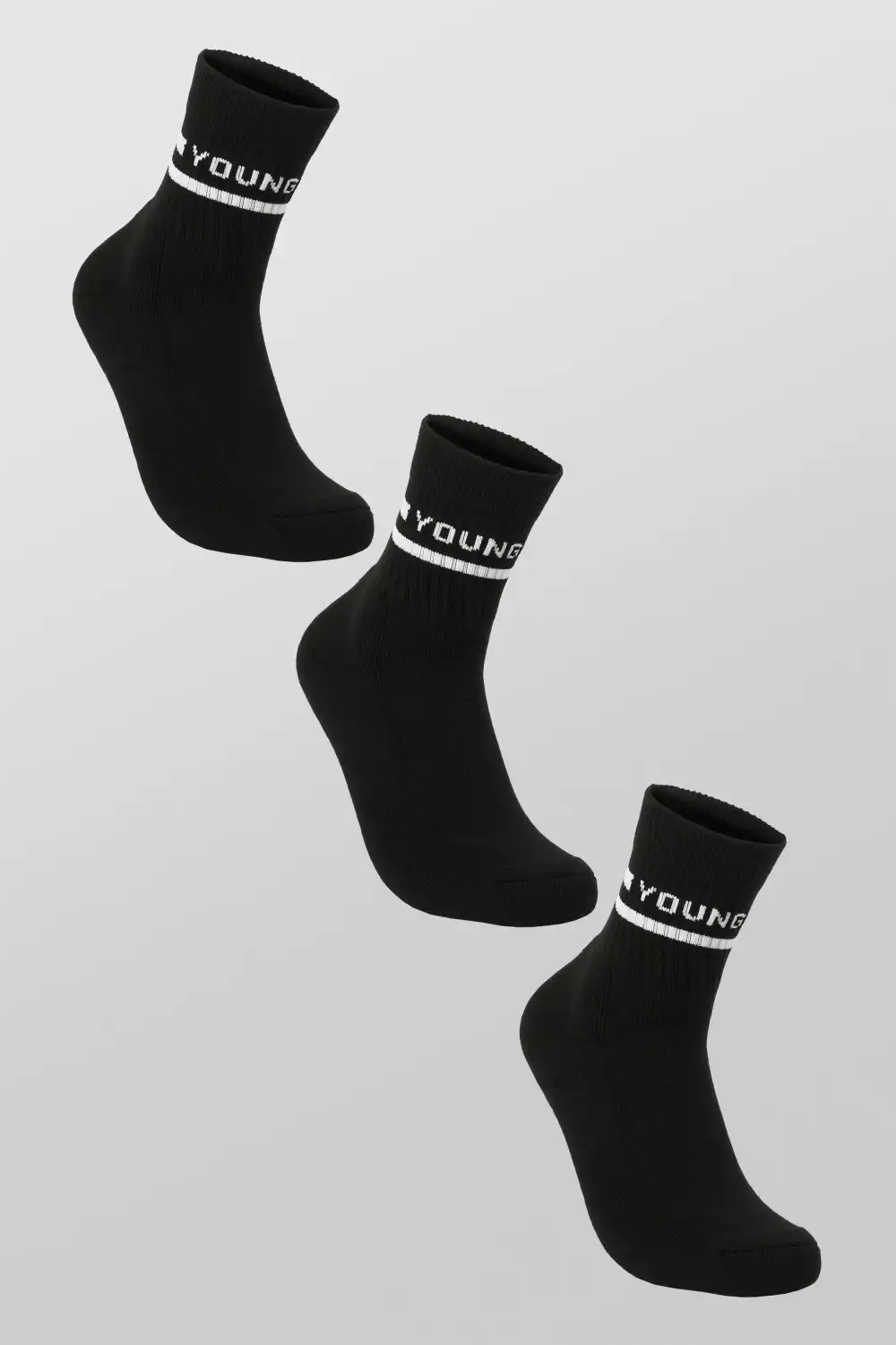 7001 - Quarter Length Socks 3 Pack