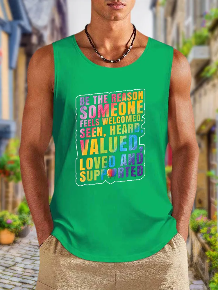 Men'S Vests LGBTQ Support LGBT Pride Month