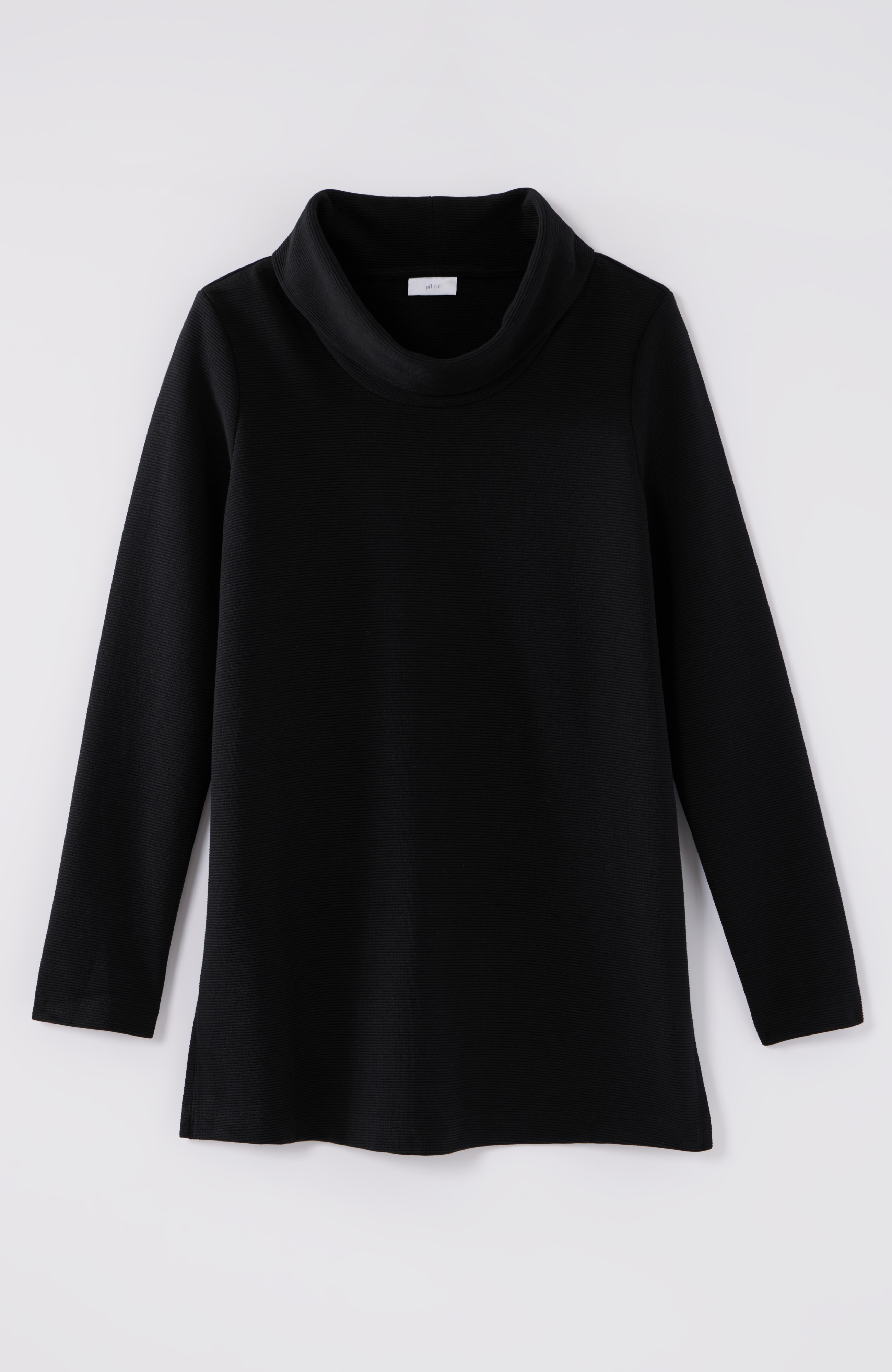 Fit Ottoman Cowl-Neck Tunic