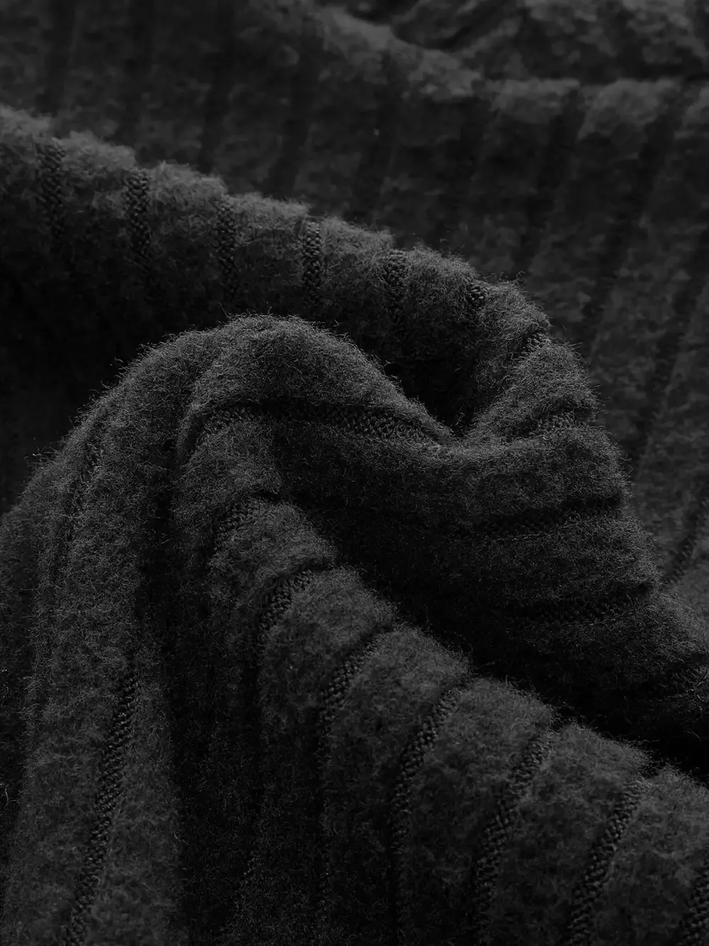 V-Neck Ribbed Skinny T-Shirt