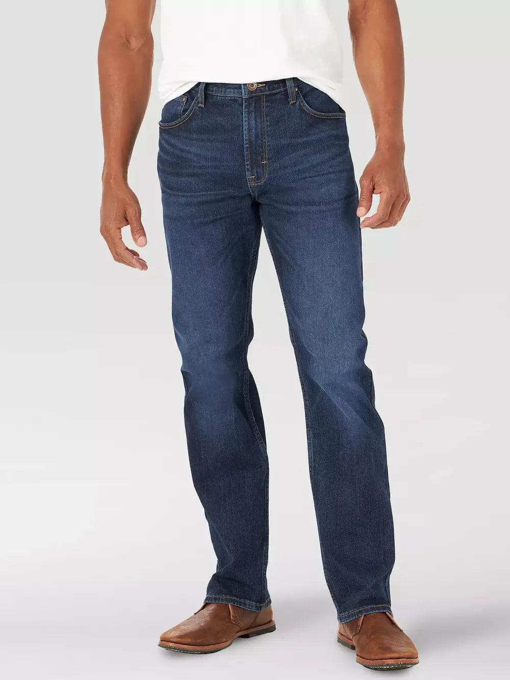 MEN'S FIVE STAR PREMIUM STRAIGHT FIT JEAN IN GARGOYLE