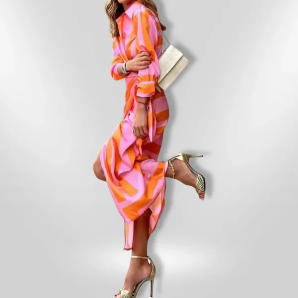 SELENA | Printed Wrap Dress