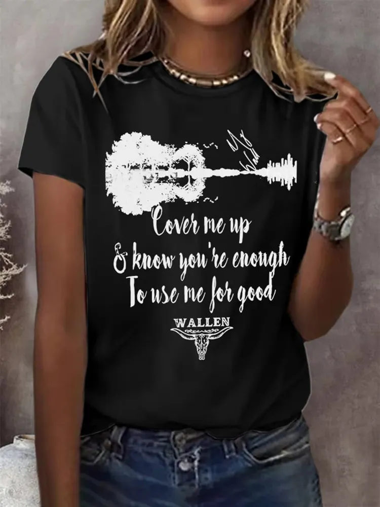 Women'S Wallen Round-Neck T-Shirt