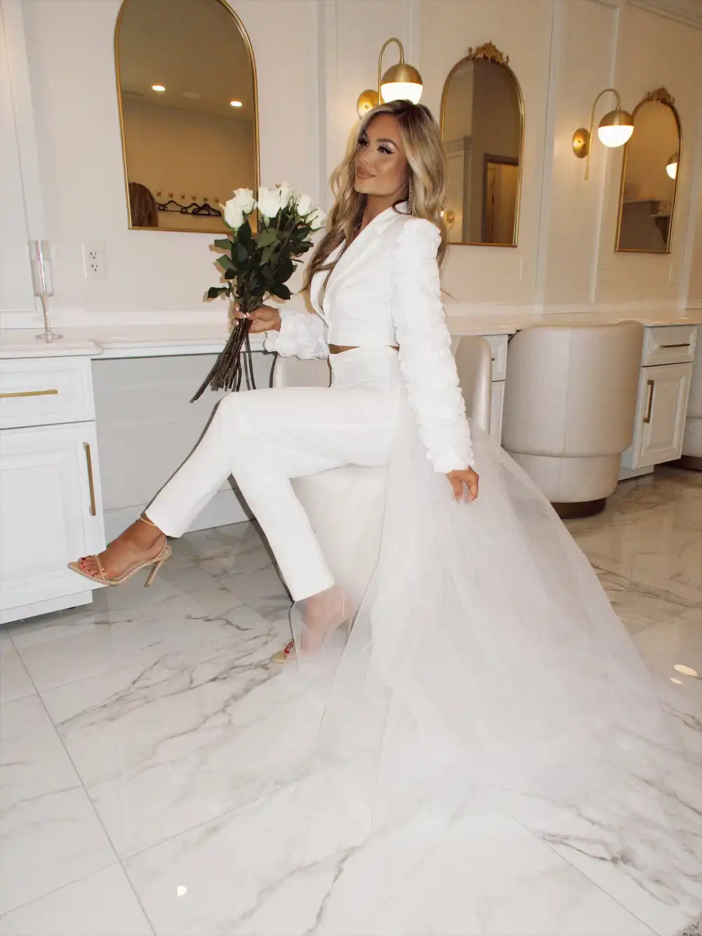 Tulle Trouser Pant