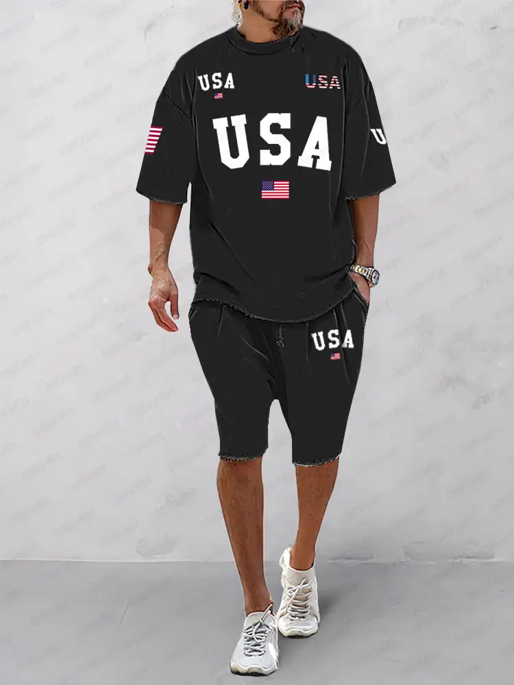 Athleisure Camo Print 2-Piece Set