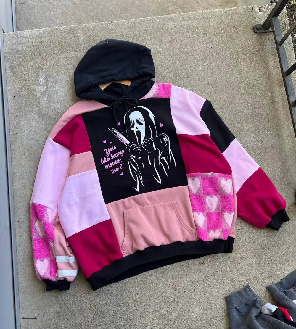 Light purple sweatshirts how perfect and cozy piece for your Halloween day