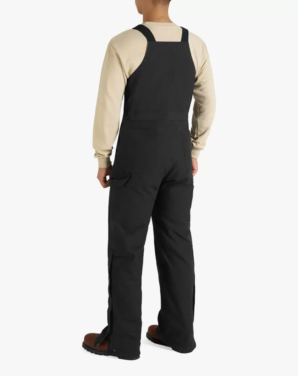Men's Elastic Canvas Overalls - Loose and Lightweight Workwear