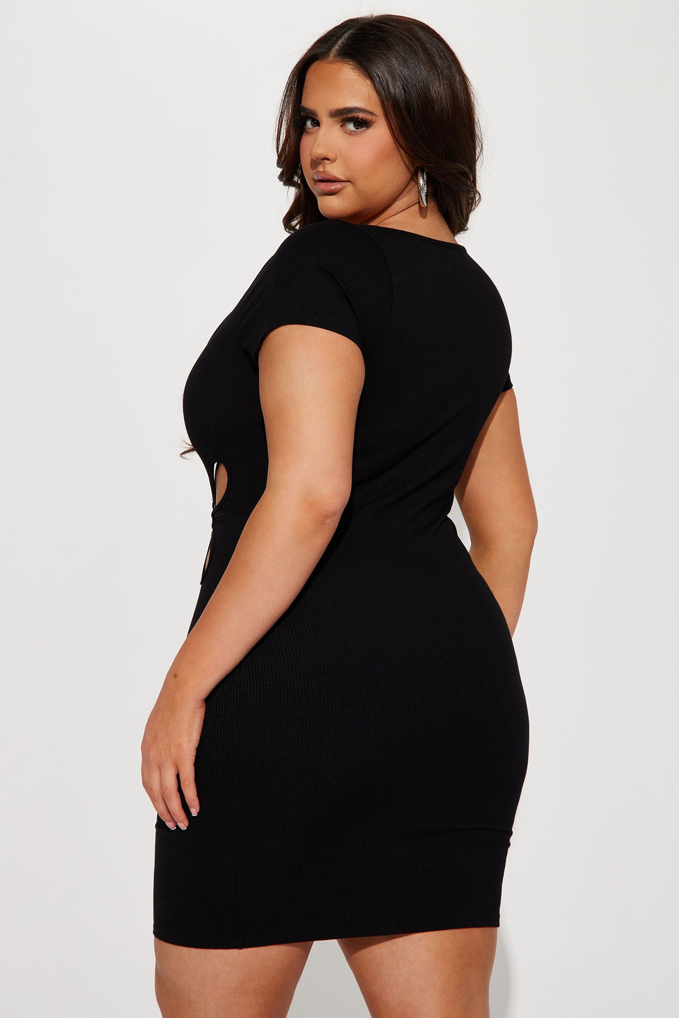 Elaine Mini Dress - Black