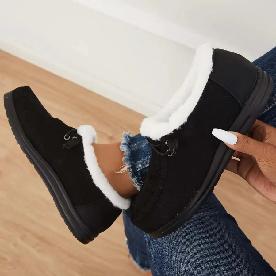 Fur Sneakers - Perfect for this late season!