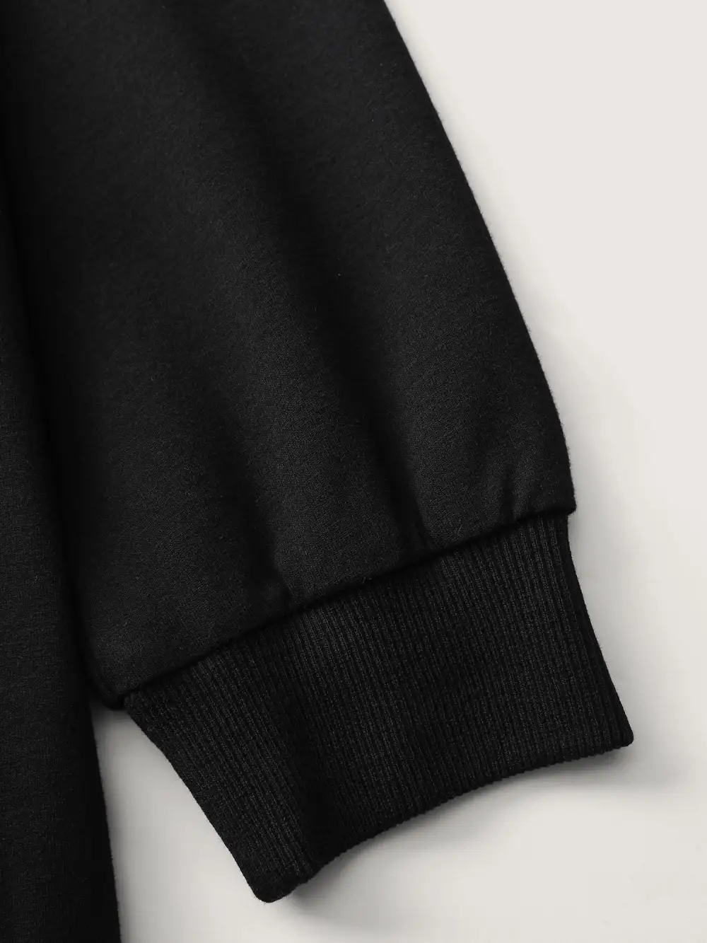 Colorful Foam Printed Hearts Stretchy Hem Sweatshirt