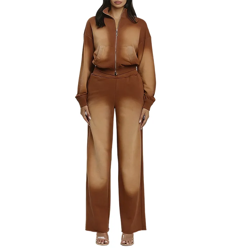 Women's Gradient Casual Two-Piece Set