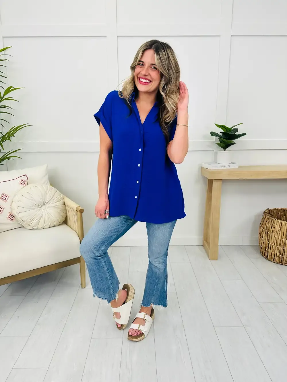 The Effortless Essential Top- Multiple Colors!