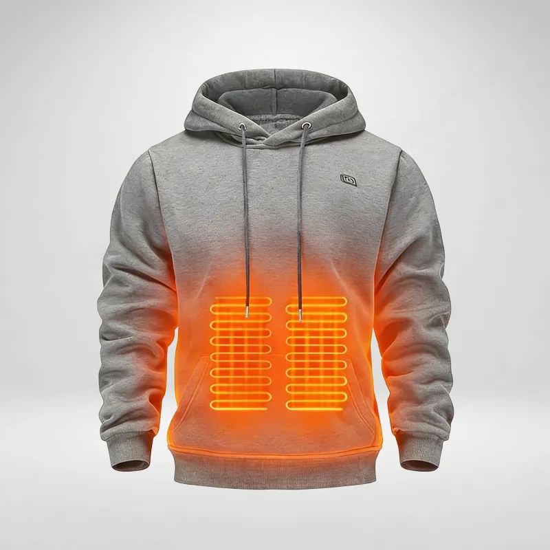 Men's Smart Heated Hoodie - Includes Power Bank