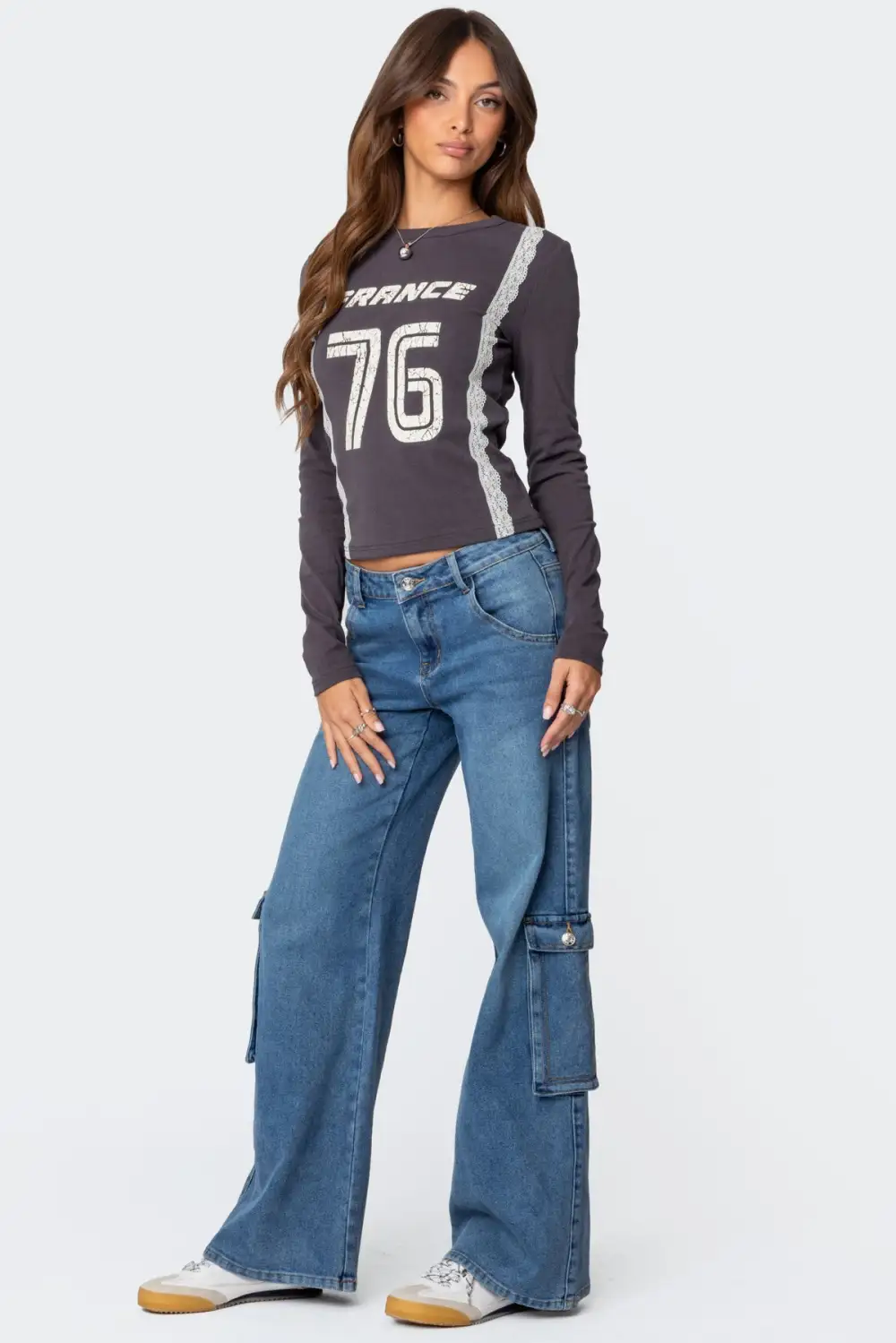 Frenchy Long Sleeve T Shirt