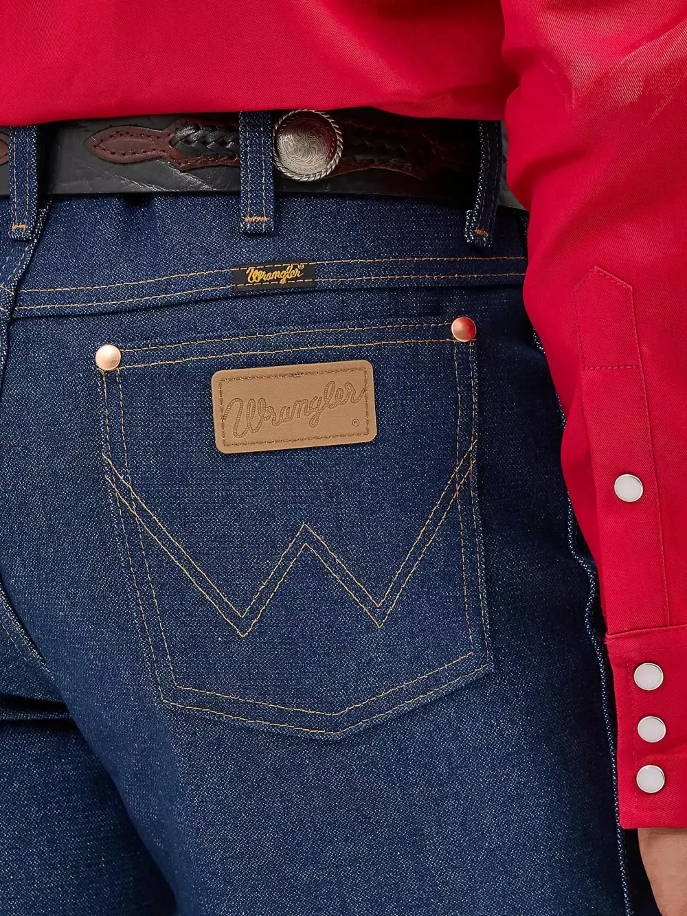 WRANGLER COWBOY CUT RIGID SLIM FIT JEAN IN RIGID INDIGO