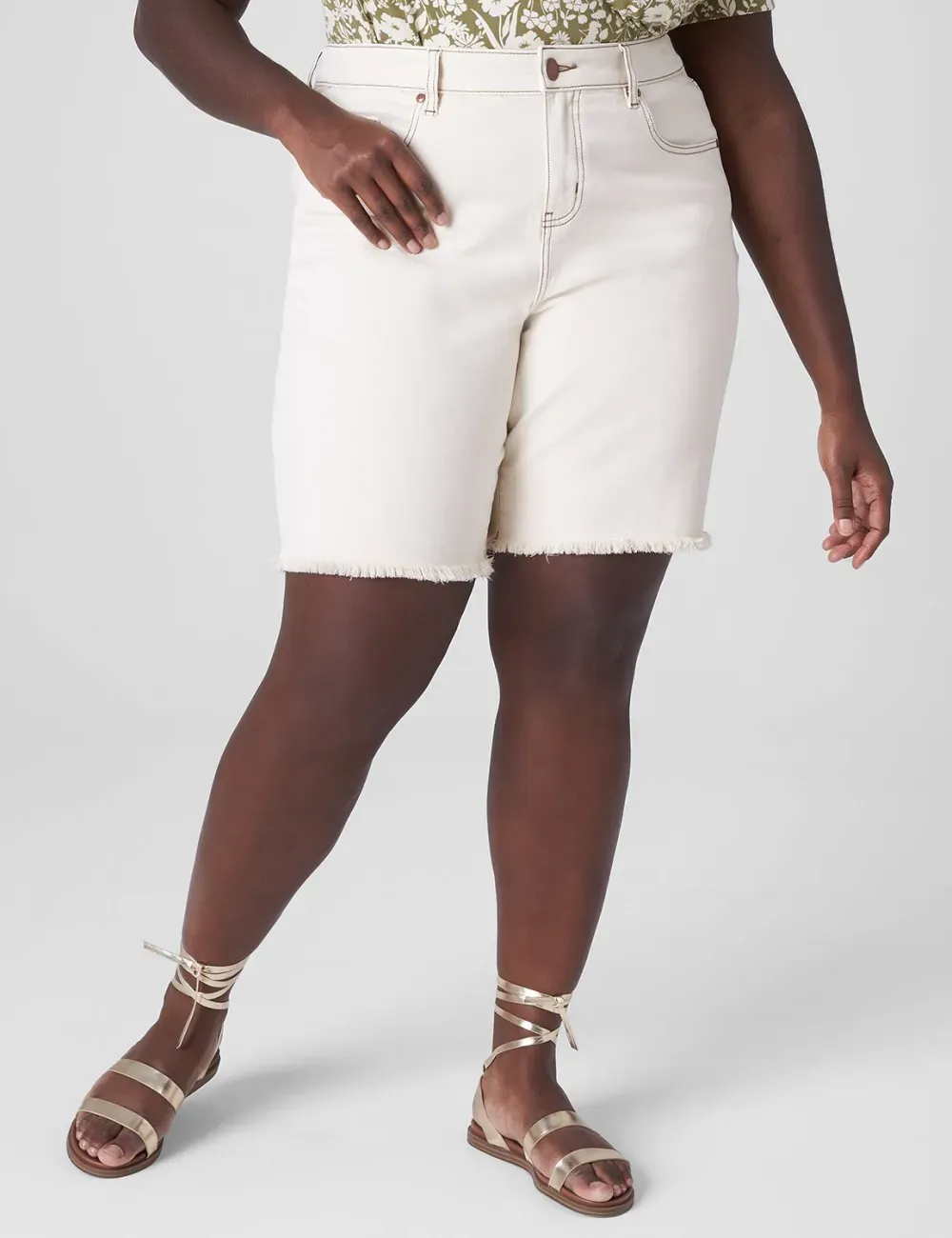 Boyfriend Bermuda Jean Short