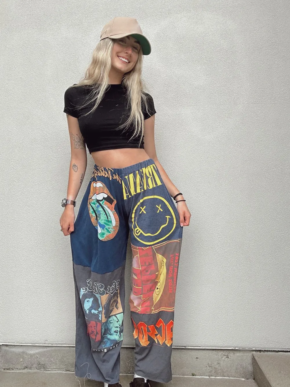 BAND TEE PANTS