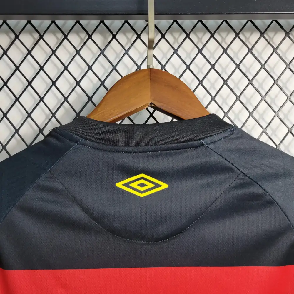 Camisa Sport Recife Home 23/24 Feminina - Vermelha e Preta
