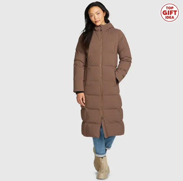 Women's Glacier Peak Seamless Stretch Down Duffle Coat