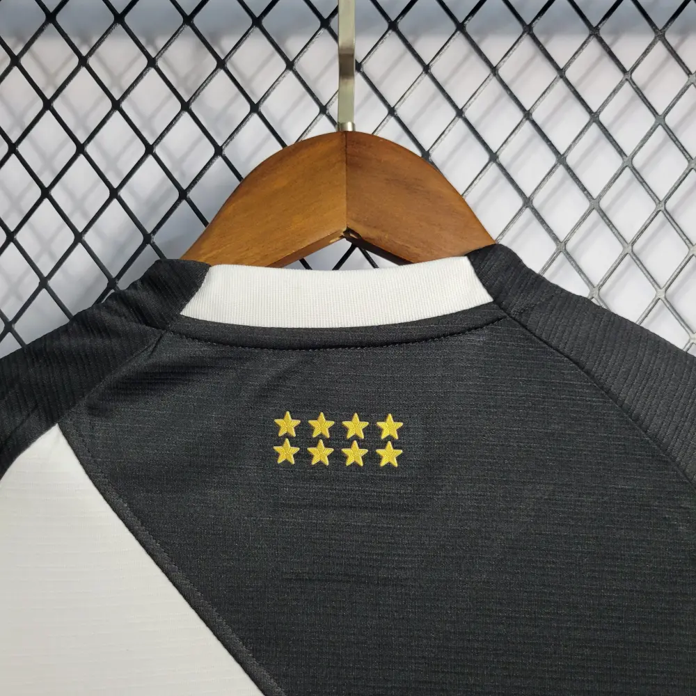 Camisa Vasco da Gama Home 22/23 Feminina - Preta e Branca