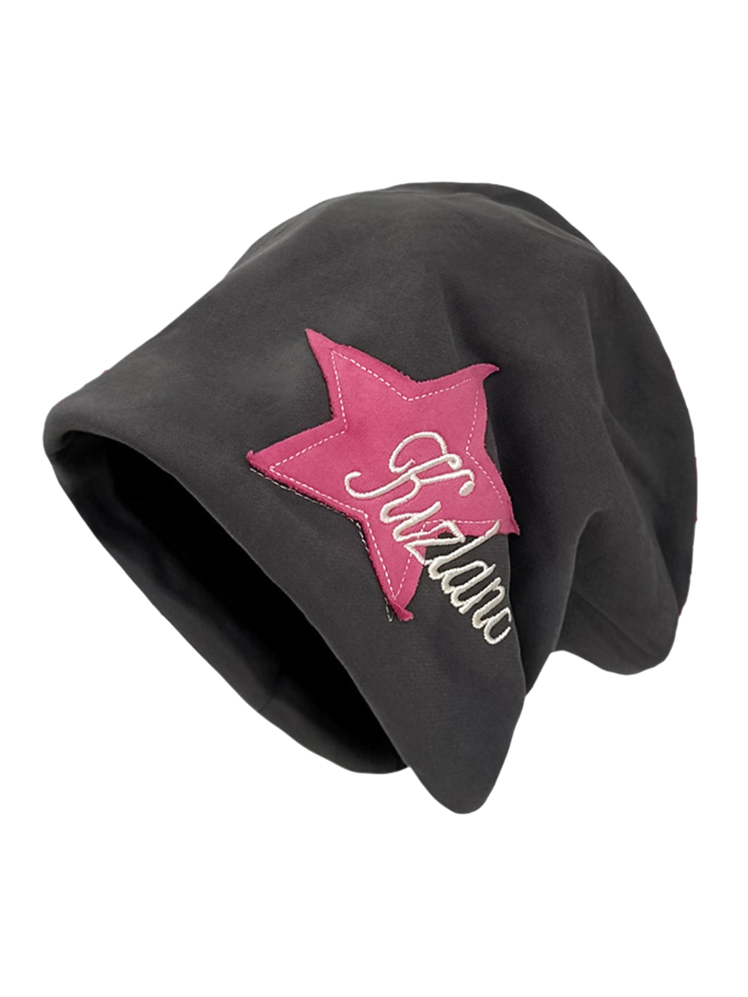Star Embroidered Wrap Hat - 1703